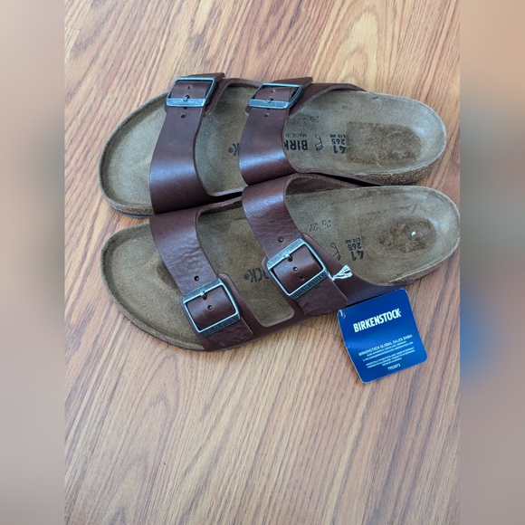 Birkenstock Arizona Habana Leather - Picture 5 of 10